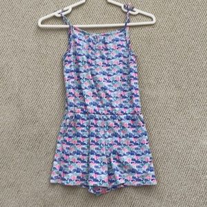 Girls Vineyard Vines romper medium
